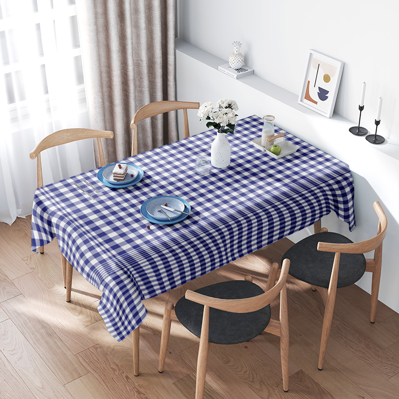 Home Textiles Premium - مفرش طاولة كلاسيكي متقلب - قماش