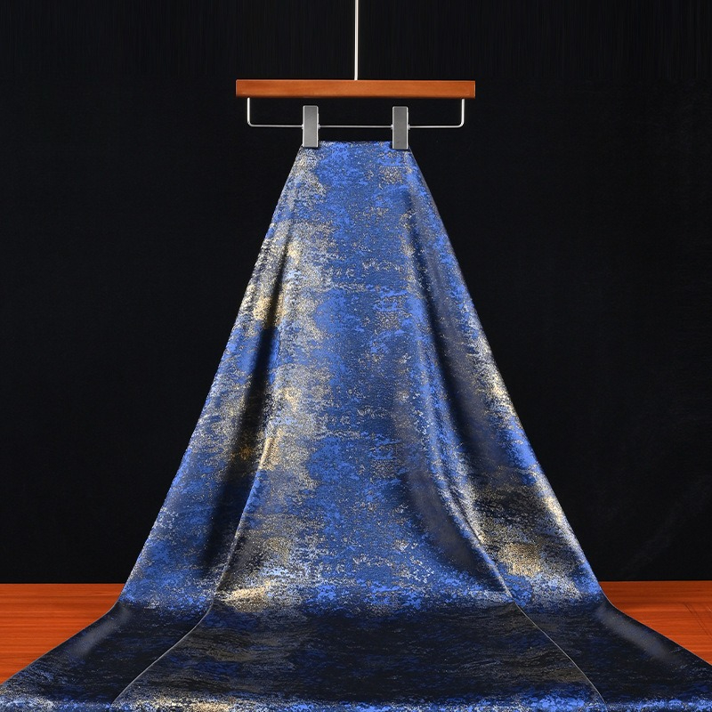 Home Textile - قماش ذو نسيج متدرج باللون الأزرق