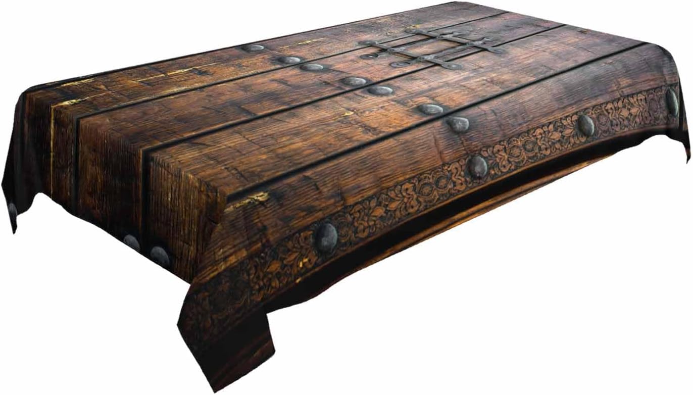 غطاء طاولة خشبي على الطراز الق - مراجعة Home Textiles Premium وسعره