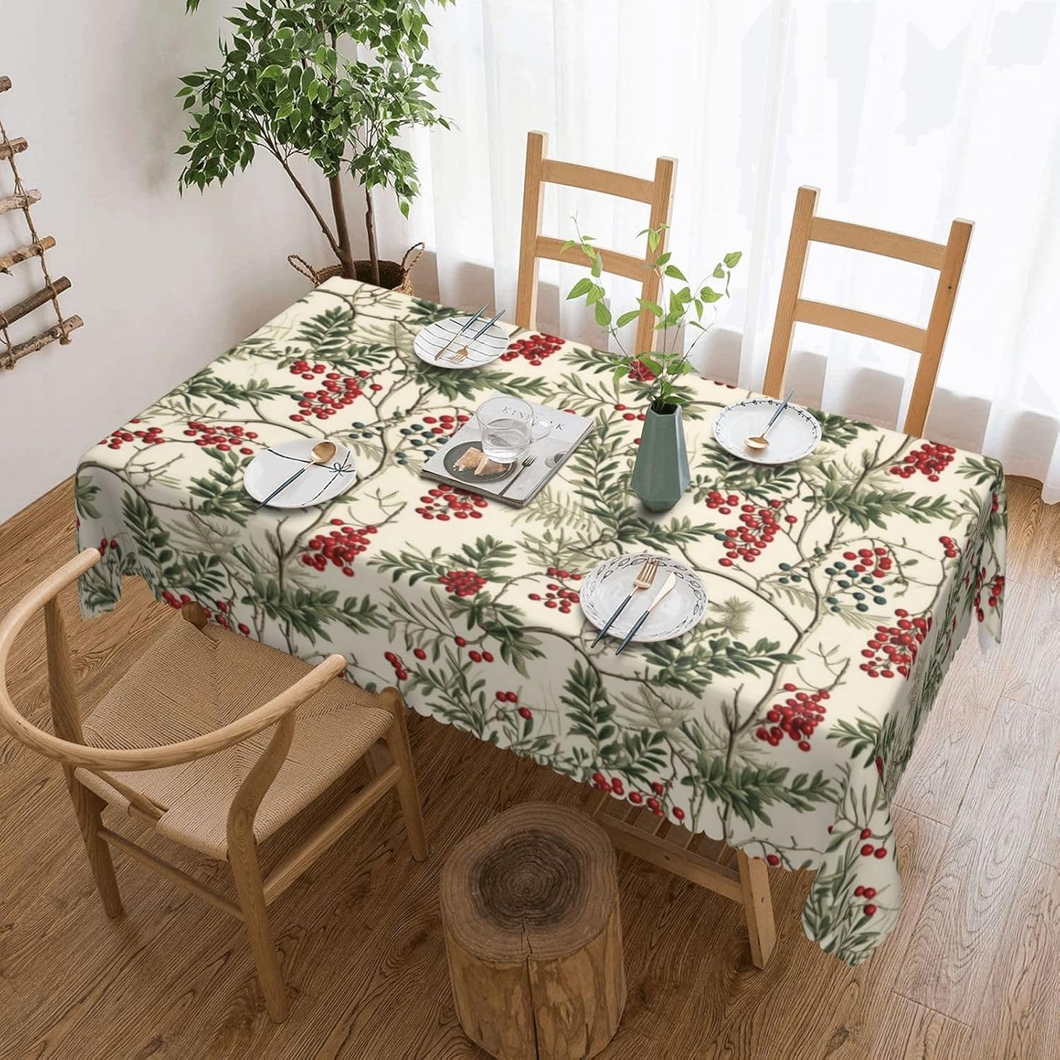 مفرش طاولة بتصميم توت الهولي ب - مراجعة Home Textiles Premium وسعره