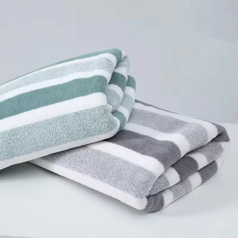 منشفة وجه مخططة جديدة لعام 202 - مراجعة Home Textiles Face Towel وسعره