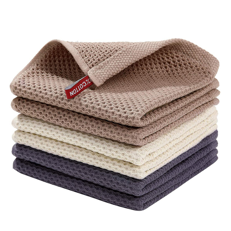 منشفة قطن لينة ماصة قماش الأطب - مراجعة Home Textiles Face Towel وسعره