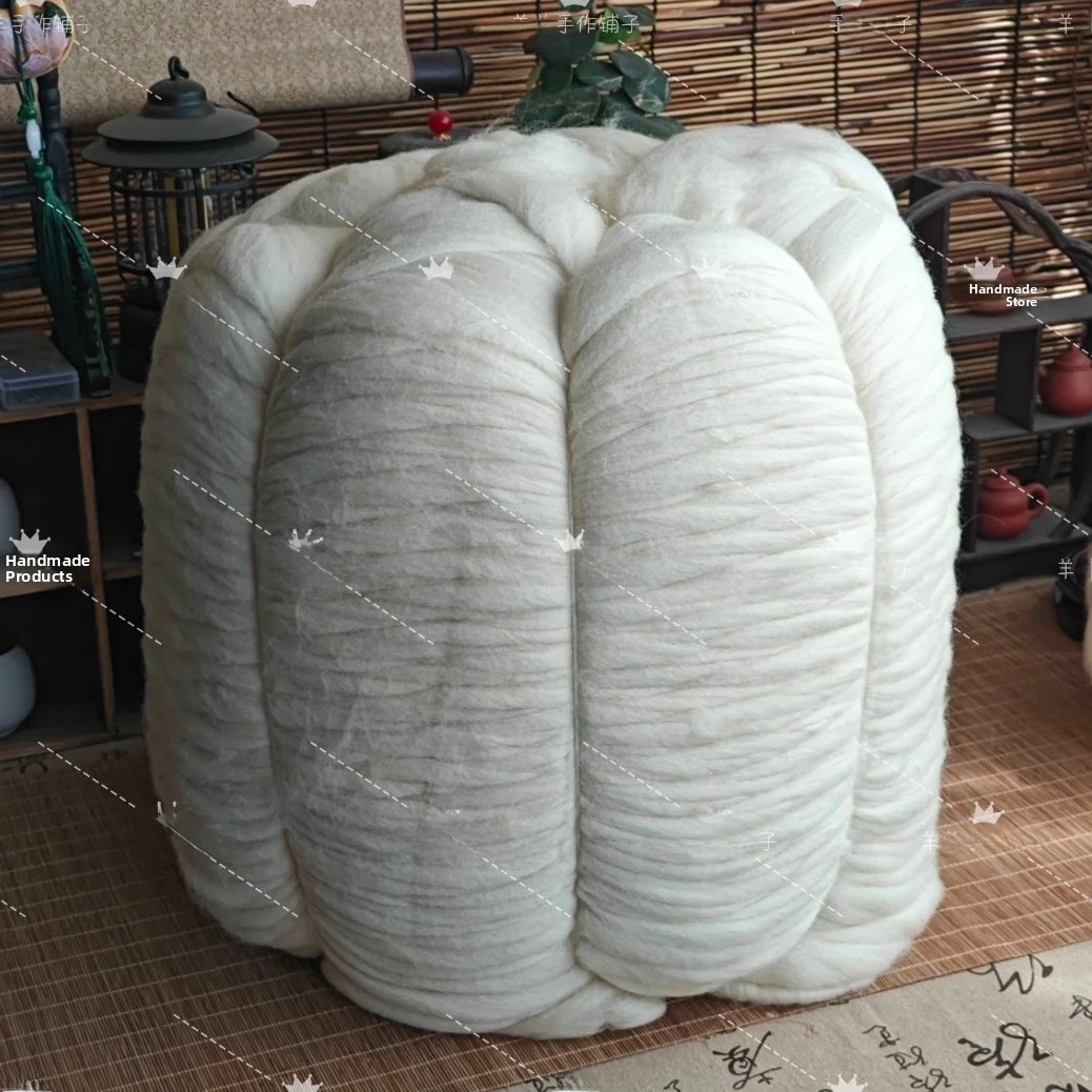 قاعدة صوف مصنوعة يدويًا من الل - مراجعة Home Textiles Usa وسعره