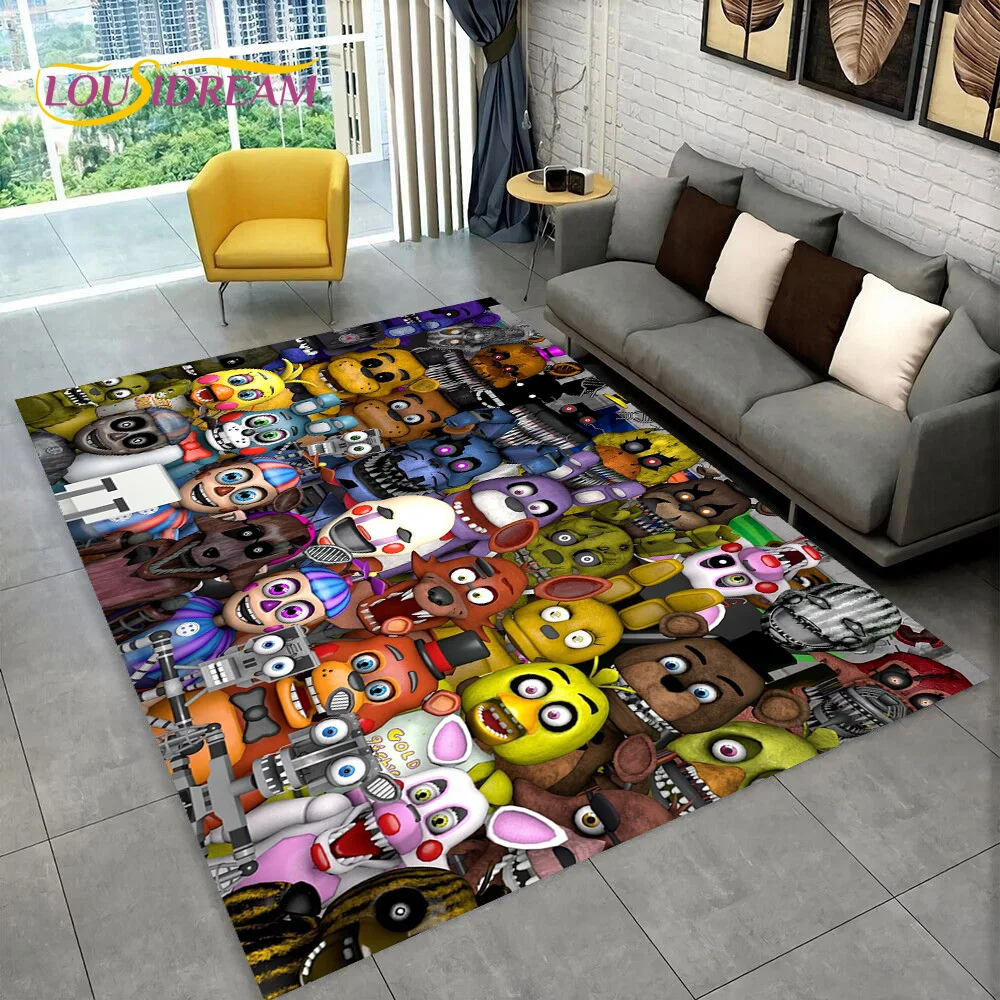سجادة أرضية بتصميم لعبة الرعب  - مراجعة Home Textiles Sale وسعره
