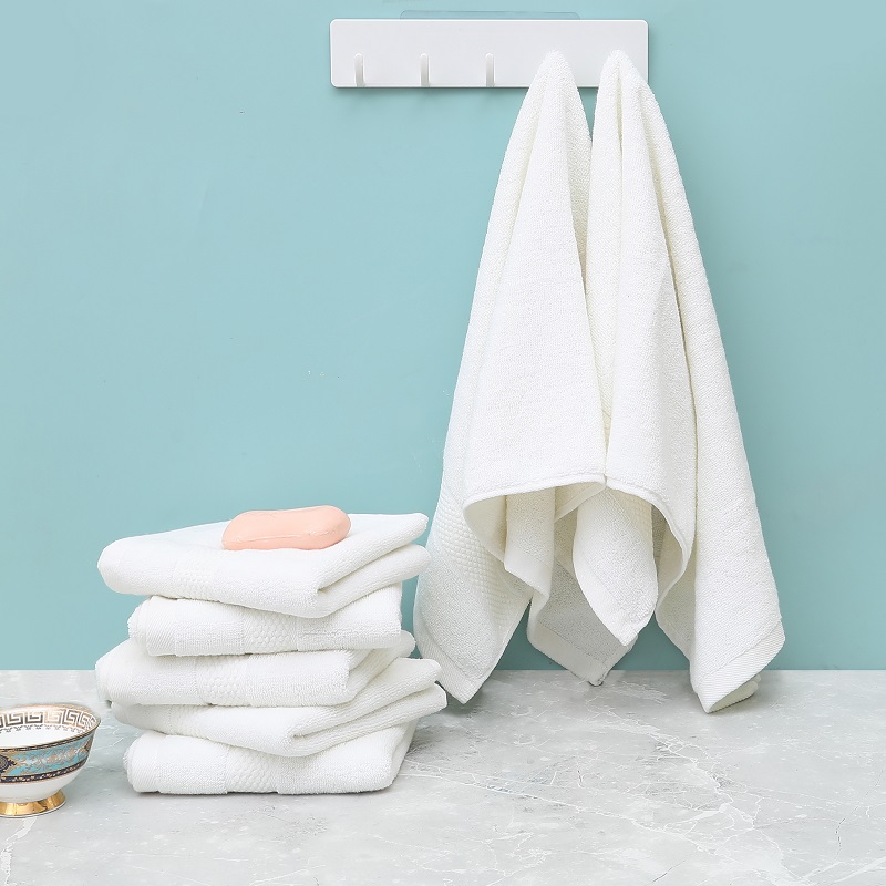2/4/6 قطعة القطن الأبيض الوجه  - مراجعة Home Textiles Face Towel وسعره