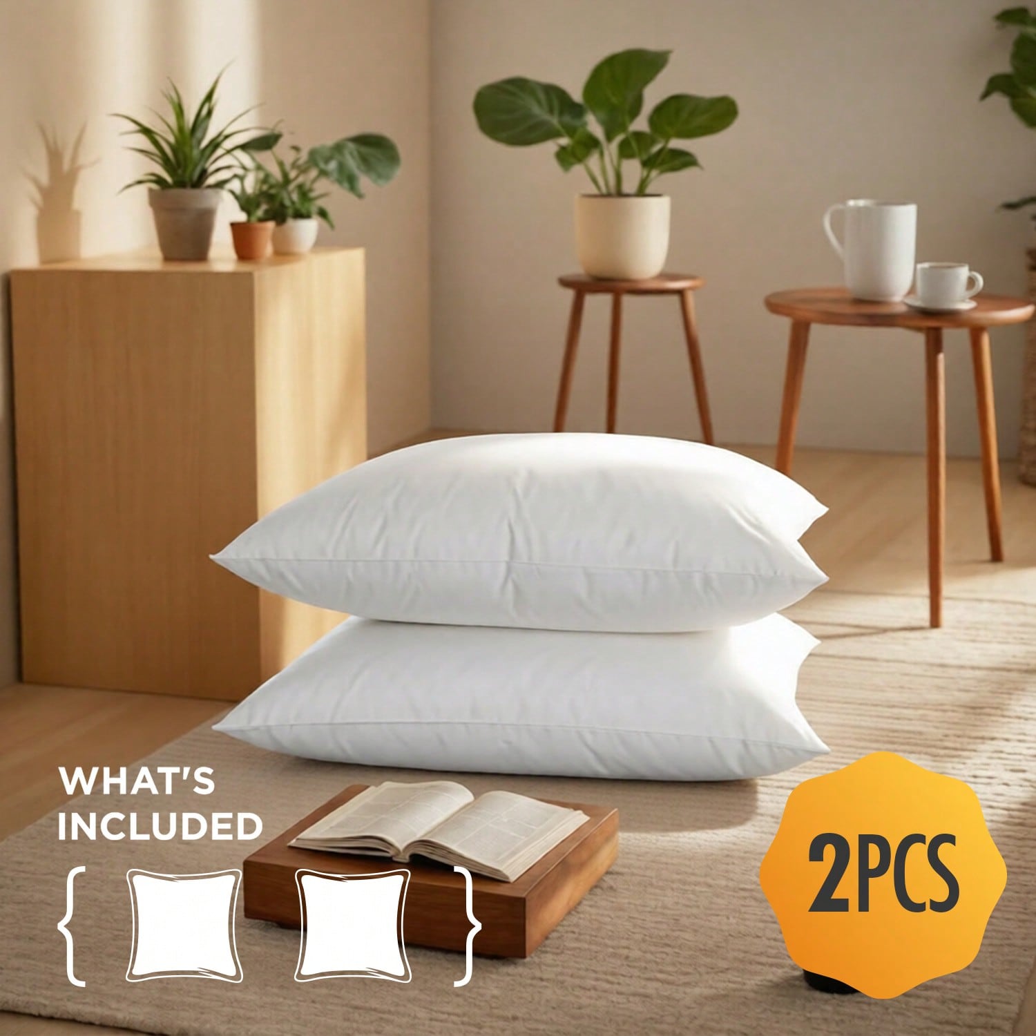 عبوتان و4 عبوات من حشوات الوسا - مراجعة Pillow Insert 18X18 وسعره