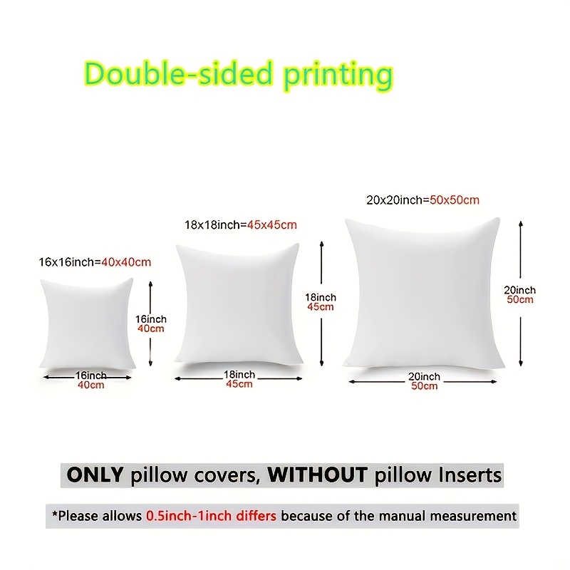قطعتان من أغطية الوسائد لعيد ا - مراجعة Pillow Insert 18X18 وسعره